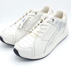 Drew Men's Force white size 11.5 4w extra wide new with imperfections